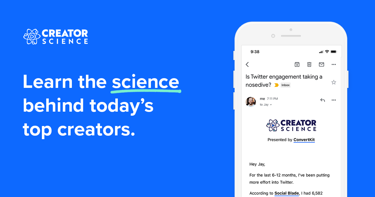 Subscribe To Creator Science