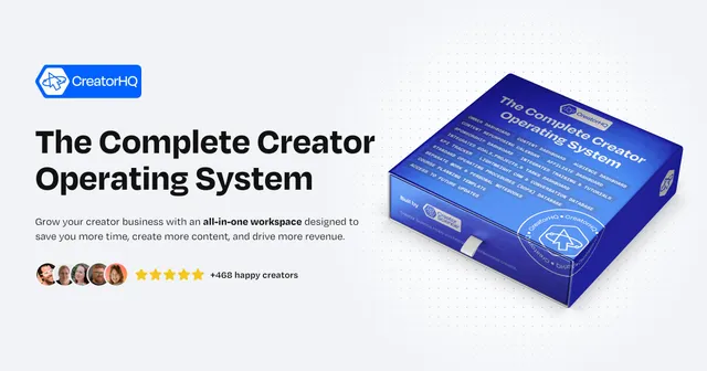 CreatorHQ creator operating system